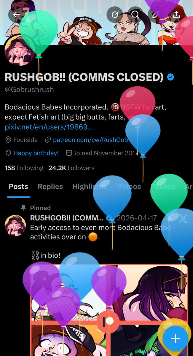 RUSHGOB!! (COMMS CLOSED) tweet media