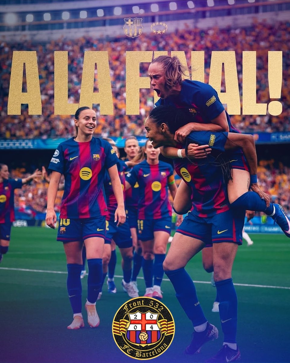 FRONT532oficial's tweet image. A per la cuarta!!! 🏆💪
#ForçaBarça
#Supporters
#FCB
#FCBarcelona
#FCBlive
#Antimadridistes
#Barça