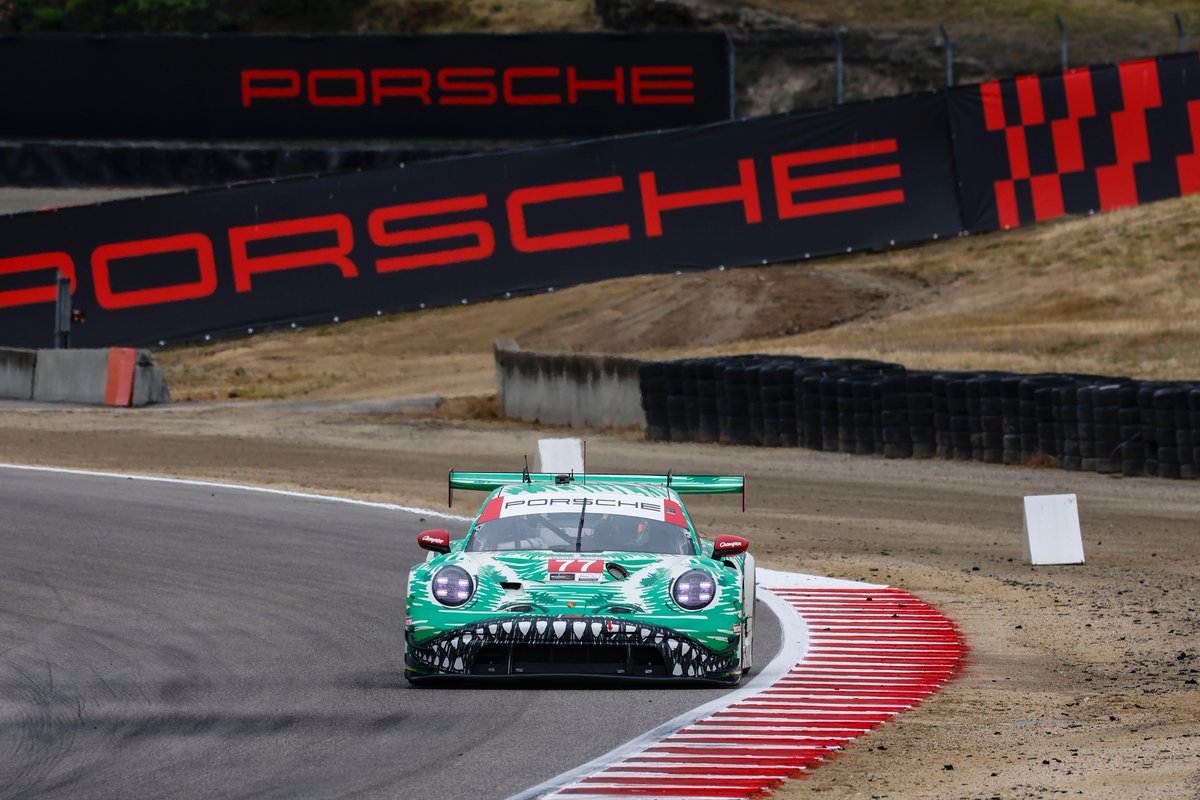 PorscheRaces's tweet image. #IMSA - It’s Raceday here at #LagunaSeca!
Here is today’s schedule ⬇️

10:30am-11:00am (19:30-20:00 CEST): Autograph session
1:10pm-3:50pm (22:10-00:50 CEST): IMSA WeatherTech Championship

#Porsche #Porsche963 #911GT3R @Apple