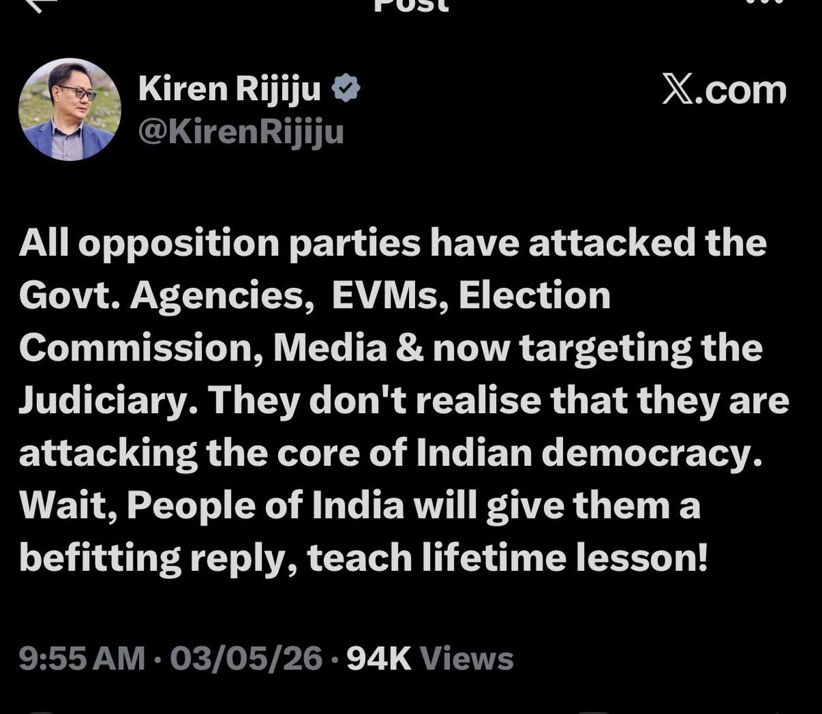 Dr M K SHARMILA tweet media