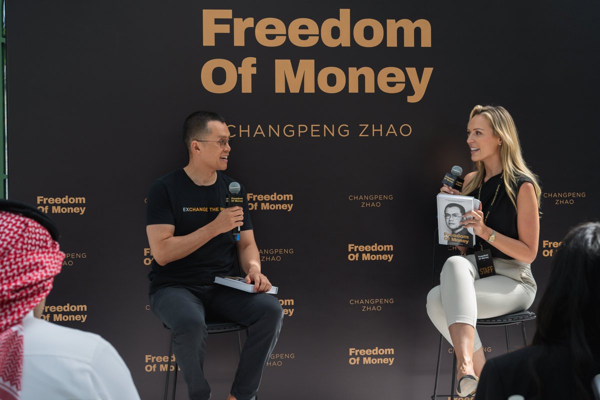 Binance tweet media