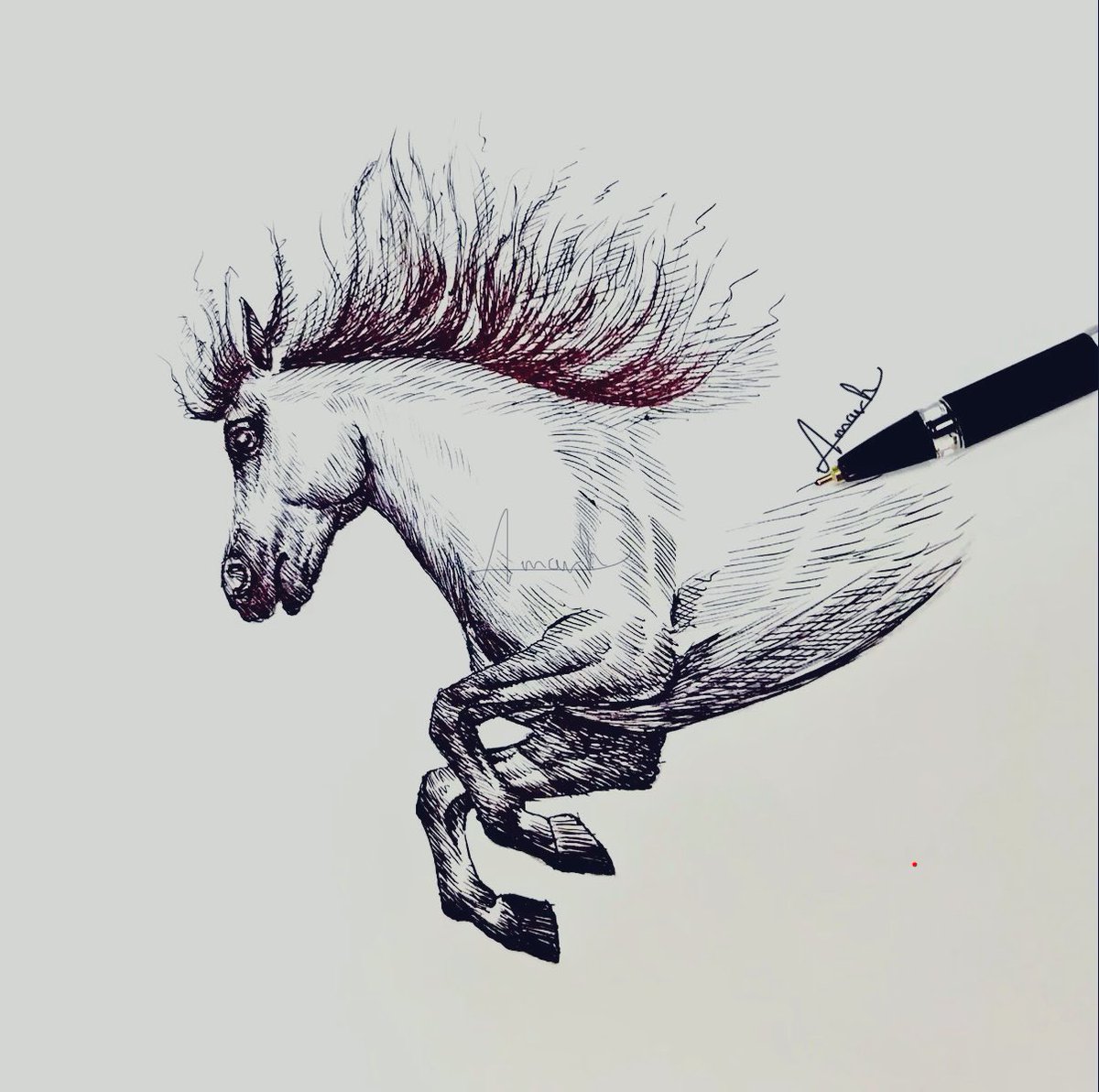 Amarh21212121's tweet image. أرسم
لأن الرسم بالنسبة لي
هو الحرية التي تغنيني عن العوالم
المزعجه
وتغرقني في دوامة السلام الداخلي
أطلق العنان لروحي
فاارى مال يراه الآخرون
عالم أكون فيه
كما اردت.عالم أخلق فيه
مايستهويني
وأحذف منه مايعكرصفوي
وعندما أضرب بفرشاتي أو قلمي
ترا هناك
(موطن افكاري)

أمارة✍🏻

#بوح #رسمي