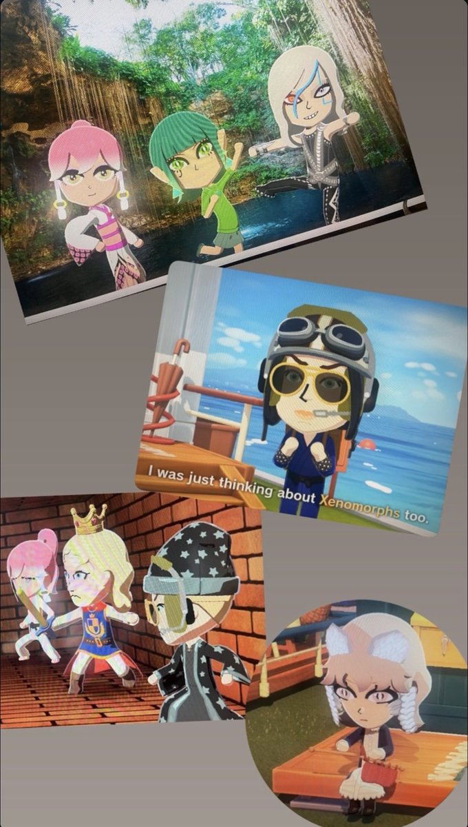 AshleighHaddad's tweet photo. We’re just havin’ a blasty blast on Ashtopia Island 🏝️
#Changli #Nefer #Hunslet #Avlora #Betty #Vehxness #Nigou #Lorelai #Pip https://t.co/n1DKSWcygF
