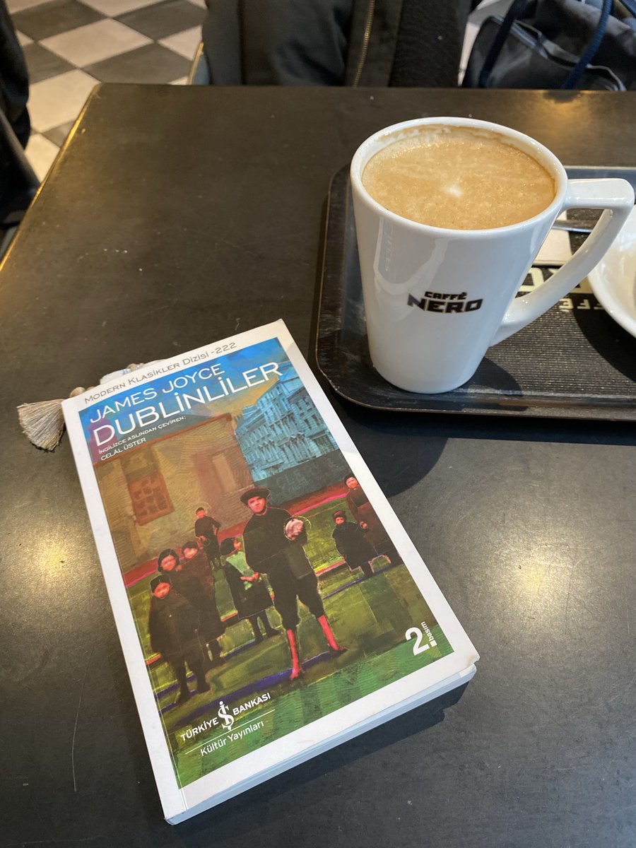 mtn_h_'s tweet image. #nişantaşı #jamesjoyce #dublin  #caffenero #rotasızzamanlar 
📍Caffe Nero, Nişantaşı - Şişli
