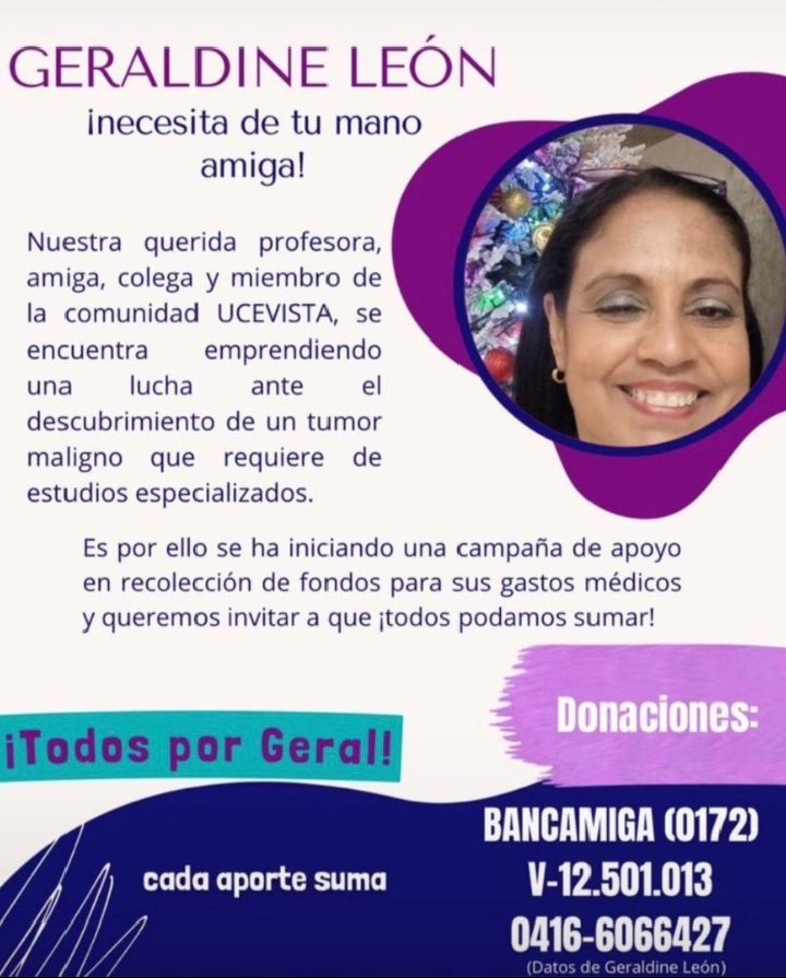 sketa0's tweet photo. Amigos, GERALDINE NOS NECESITA
#SOSUniVe https://t.co/ABX3cXZSQ3