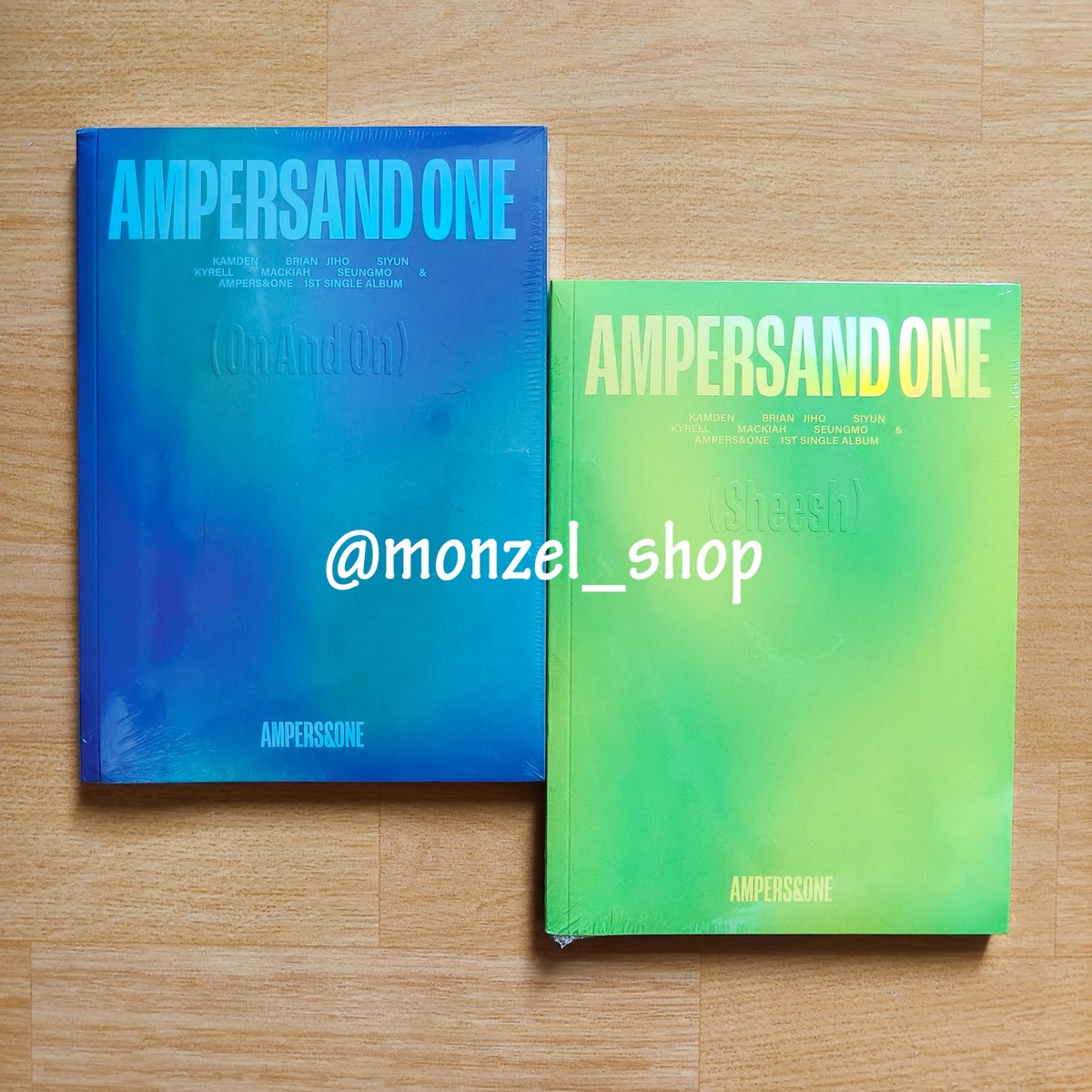 monzel_shop's tweet photo. READY STOCK

#MZ_AMPERSANDONE

WTS (Worldwide)
AMPERS&amp;ONE - 1st Single Album [AMPERSAND ONE] Album Sealed On and On &amp; Sheesh ver set $35
⭐ On and On version has a small dent on top left -> see the reply for the condition
⭐ Sheesh version is in good condition
📌Selling as a set https://t.co/b6GHhjqnLC