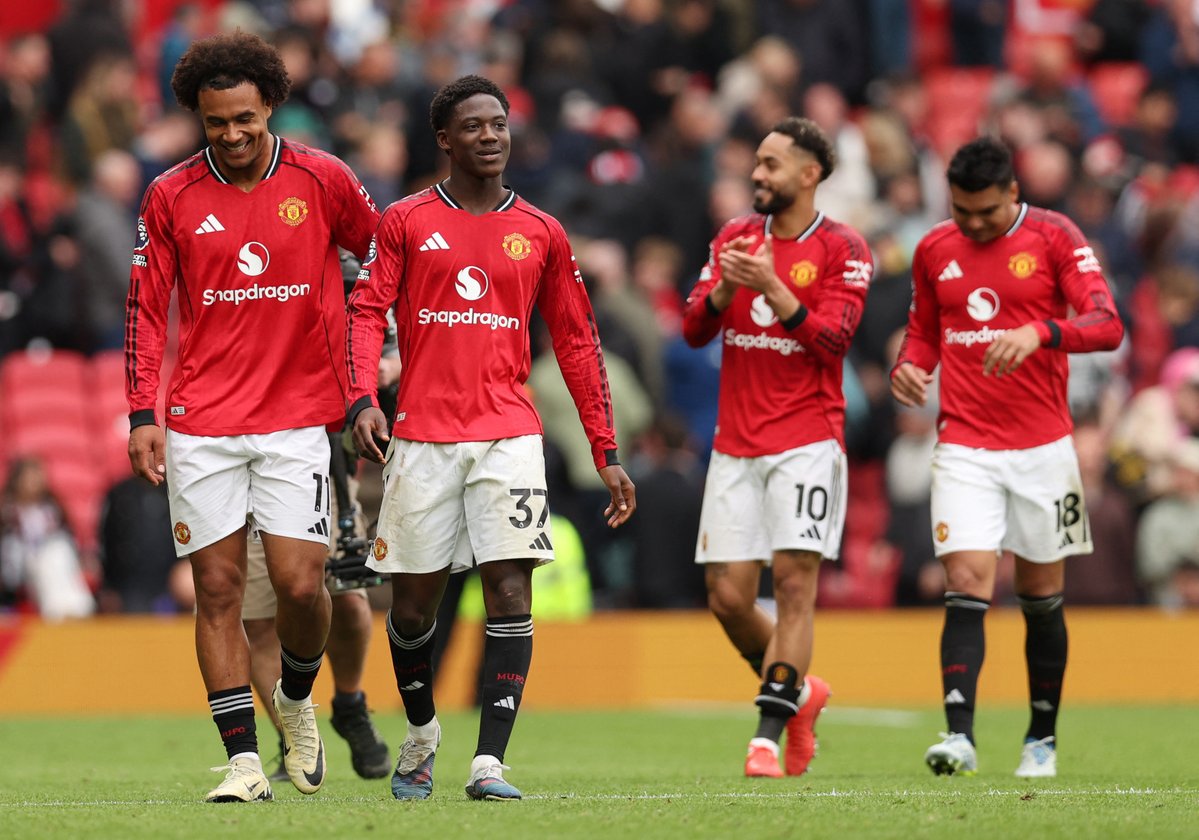JacobsBen's tweet image. 🗣️ Kobbie Mainoo to Sky on Michael Carrick. "He's played a huge part [in the 2026 turnaround]. The confidence that he puts in not just me, but in all the players. You want to follow him. You want to fight for him. You want to die for him. That's what we have seen today."