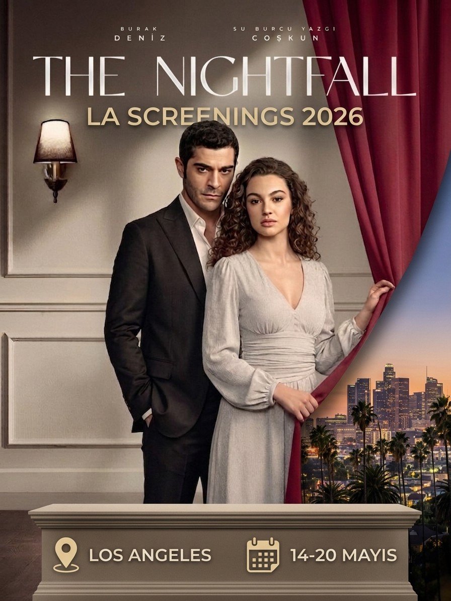 bgmetkinlik's tweet photo. "Bir Gece Masalı" dizisinin LA Screenings 2026 kapsamında uluslararası pazara 14-20 Mayıs tarihlerinde sunulması bekleniyor.⭐️🌙

#BirGeceMasalı https://t.co/MA17FSBEA1