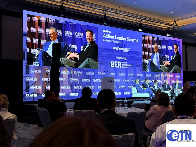 eTurboNews's tweet image. eTN:  Airline 2050: How Airlines Are Moving Beyond Seats to Win the Future: At the CAPA Airline Leader Summit, top airline CEOs reveal how trust,… dlvr.it/TSLm80 | breaking news | #Airline2050 #FutureOfAviation #AviationIndustry #AirlineLeadership #LoyaltyPrograms