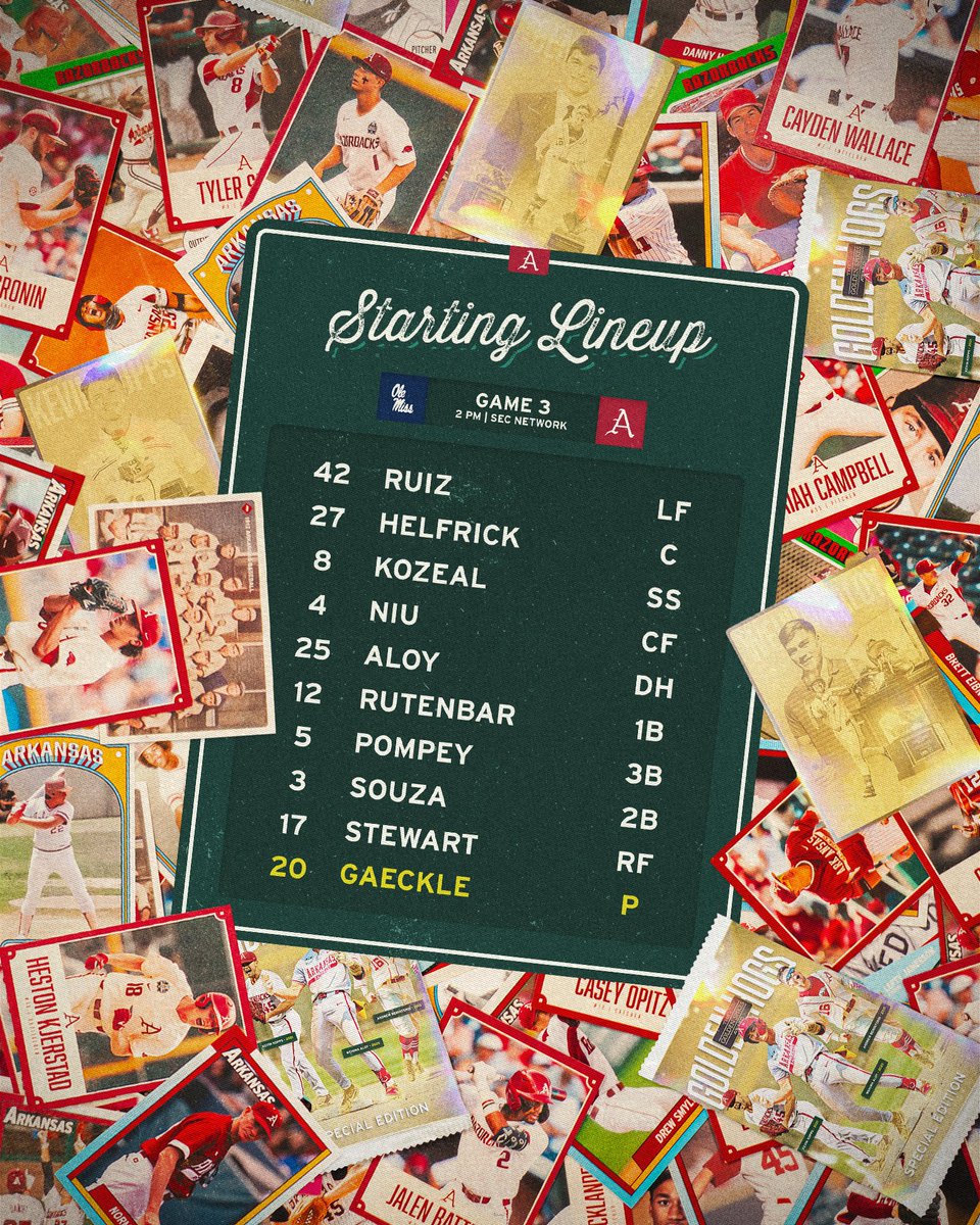 Arkansas Baseball tweet media