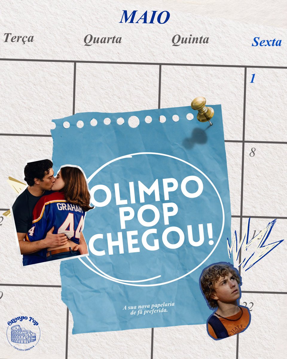 Olimpo Pop | Papelaria Criativa tweet media