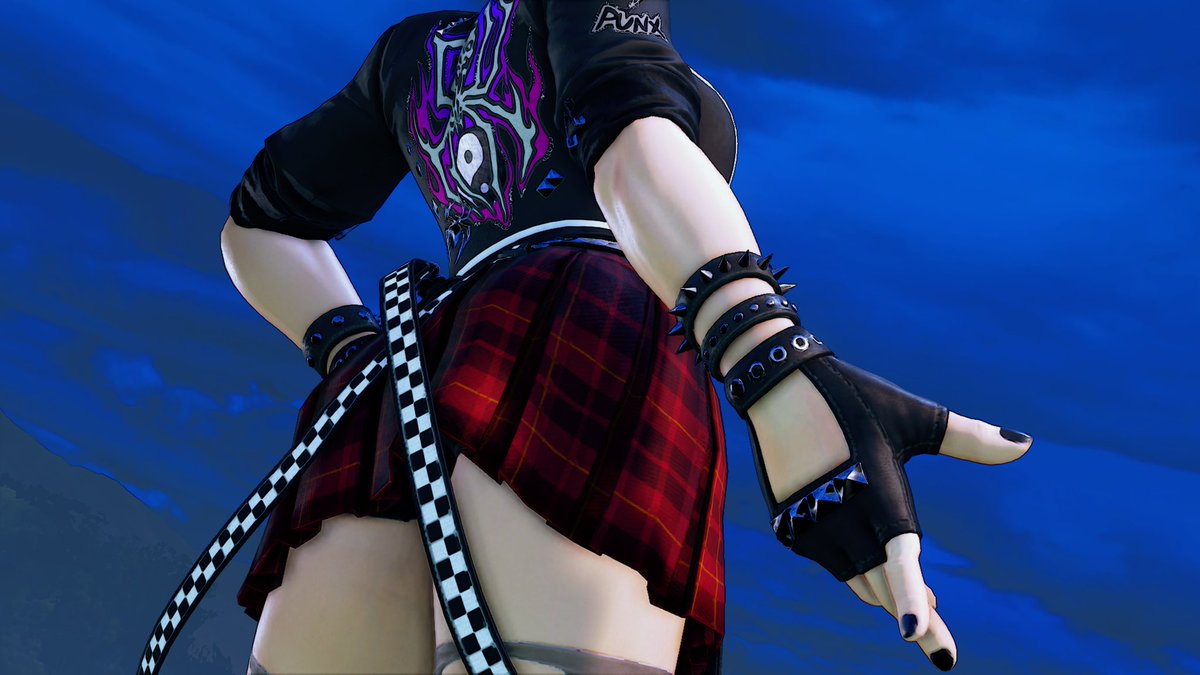 _Kaimitsu's tweet image. Juri's school uniform in Street Fighter V. Still my favorite Juri outfit, I'd love to see it in Street Fighter 6. #juri #streetfighter #sf6