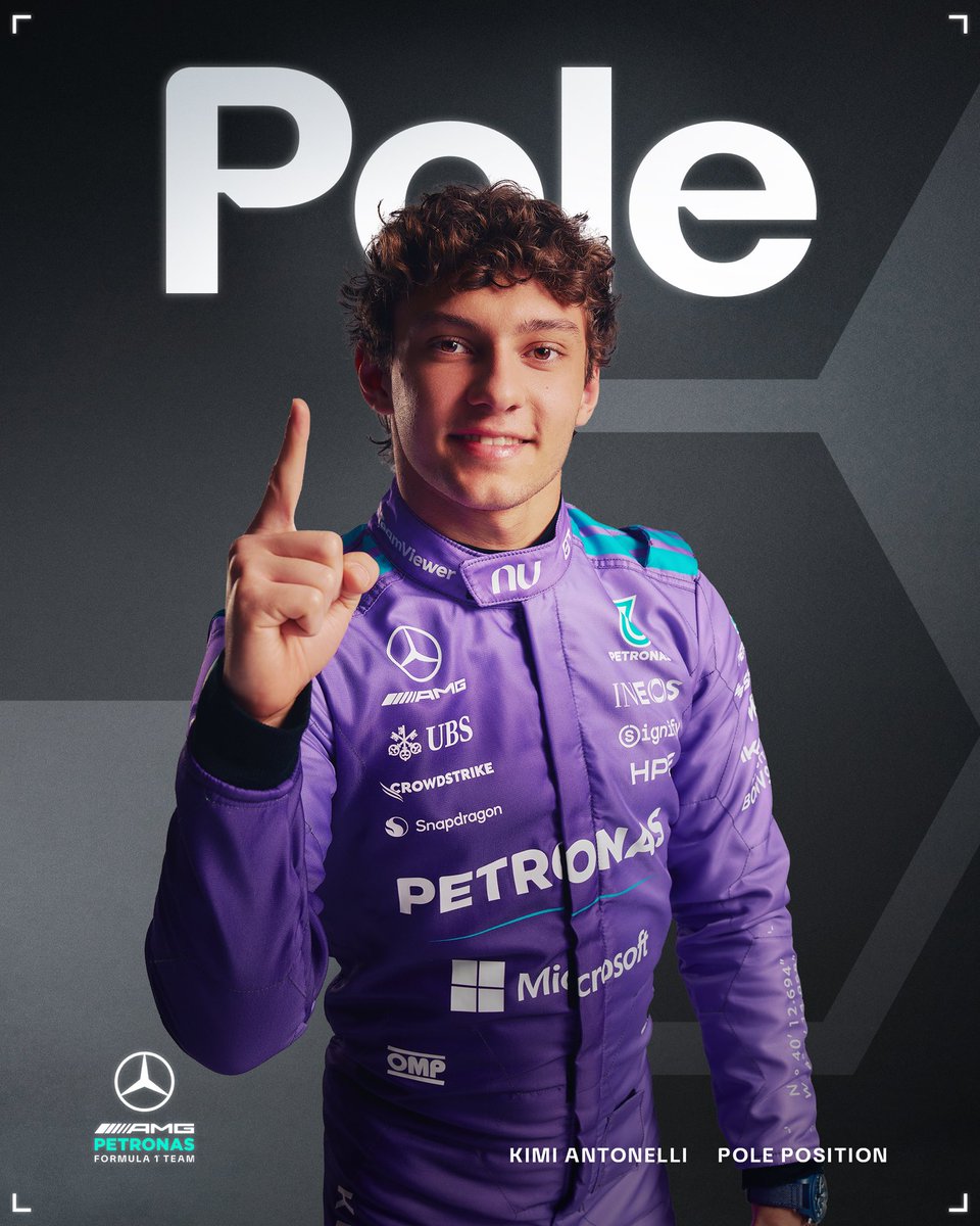 Atnonelli's tweet photo. Another pole coming from the purple suit! And this is what we call a smooth revenge towards what was happening in Sprint. ;) https://t.co/C8zs0xNGip
