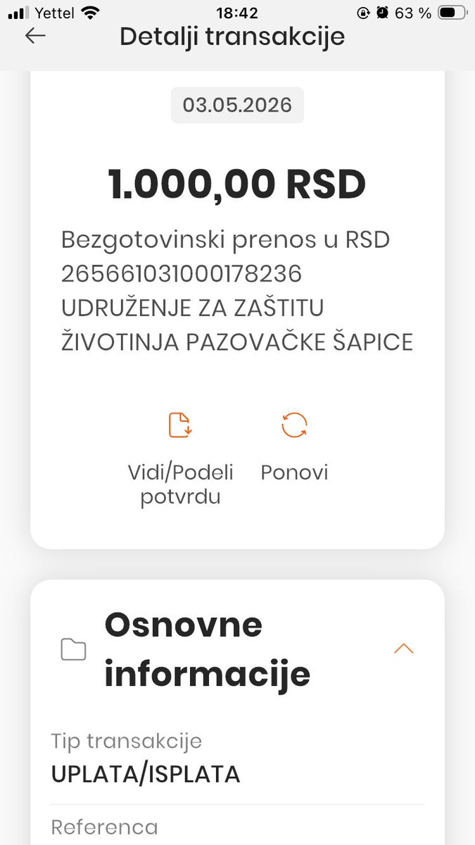 <a href="/1pazovackeSape/">Udruženje za zaštitu životinja Pazovačke šapice</a> 🍀❤️