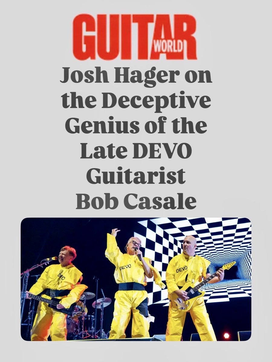 DEVO’s Gerald V. Casale tweet media