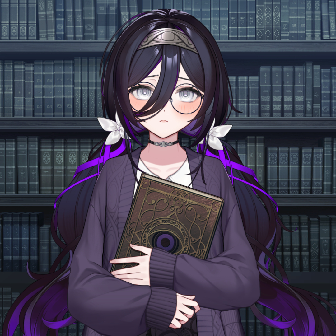 Alumina Bloomveil 📖👁️ Vtuber tweet media