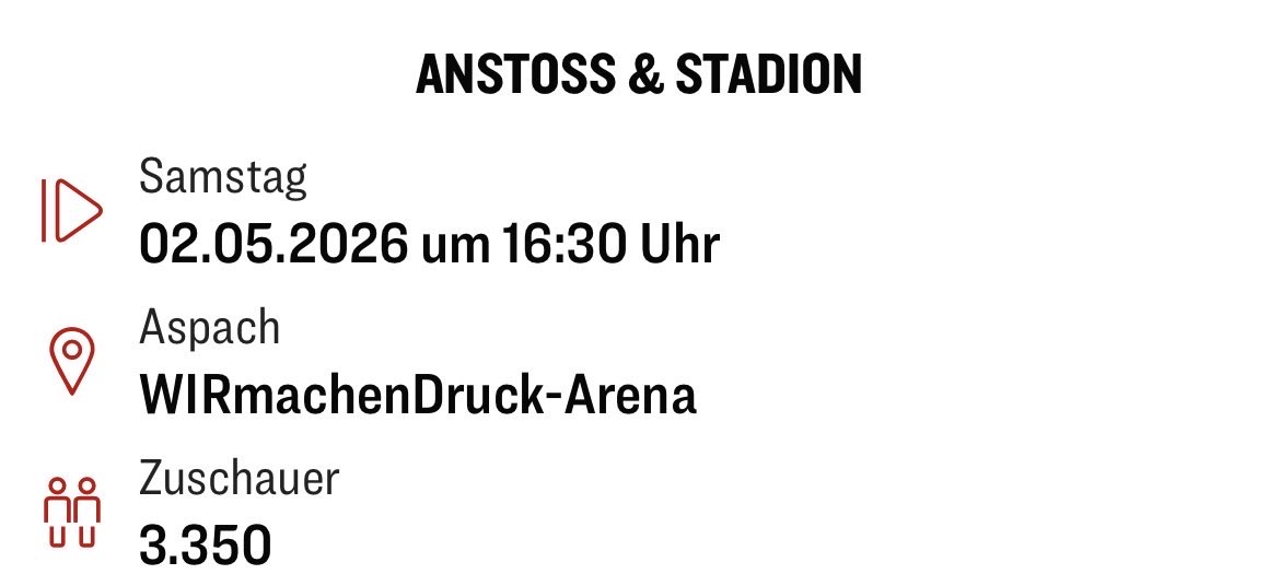 ToniReinke's tweet photo. @TobiasGoering @langsames @dirk_adam Er hat Recht. Das Spiel fand in Aspach statt, nicht in Stuttgart. https://t.co/fL6OYuqPXi