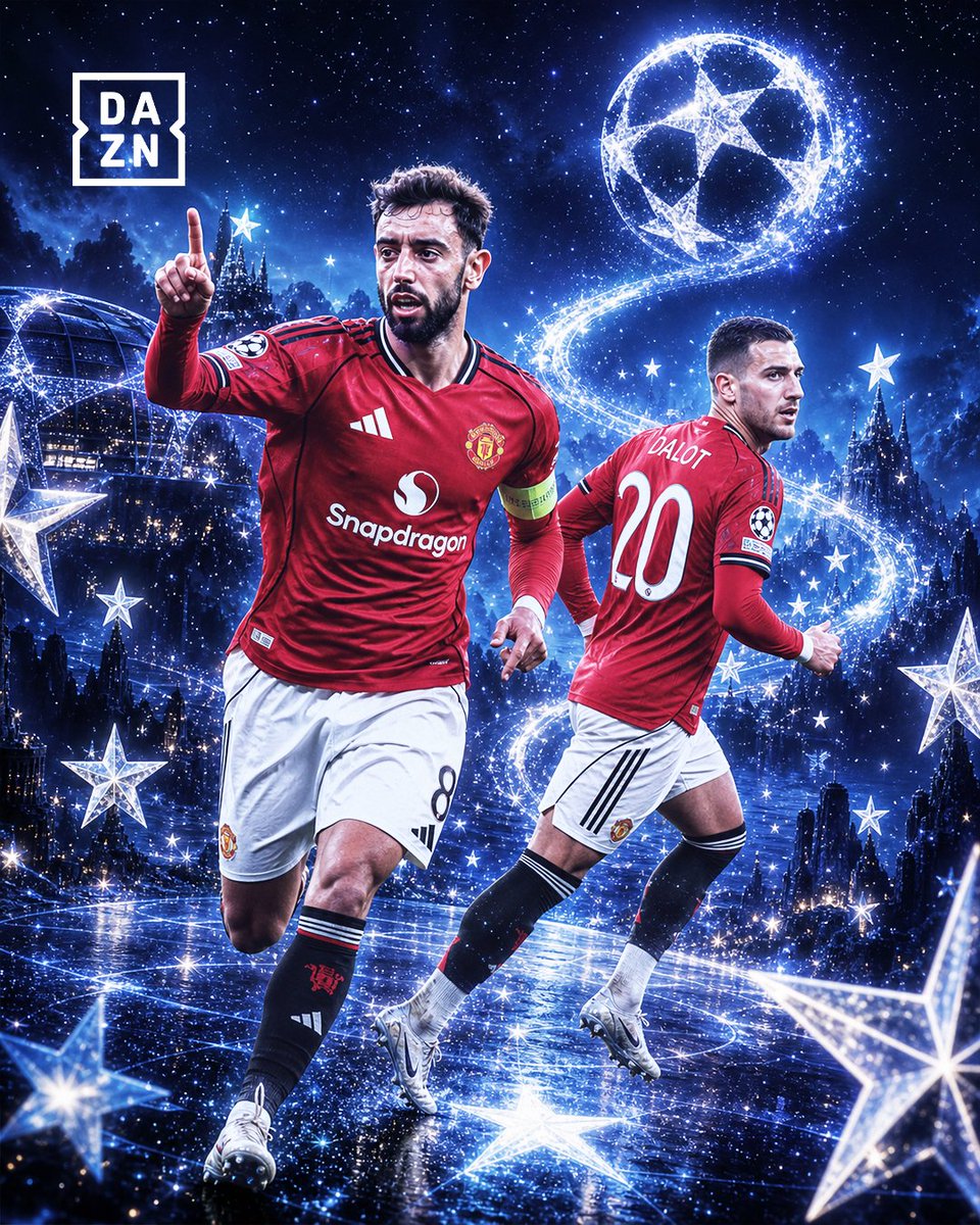Manchester United está de regresso à Champions League 🌟

#DAZNChampions
