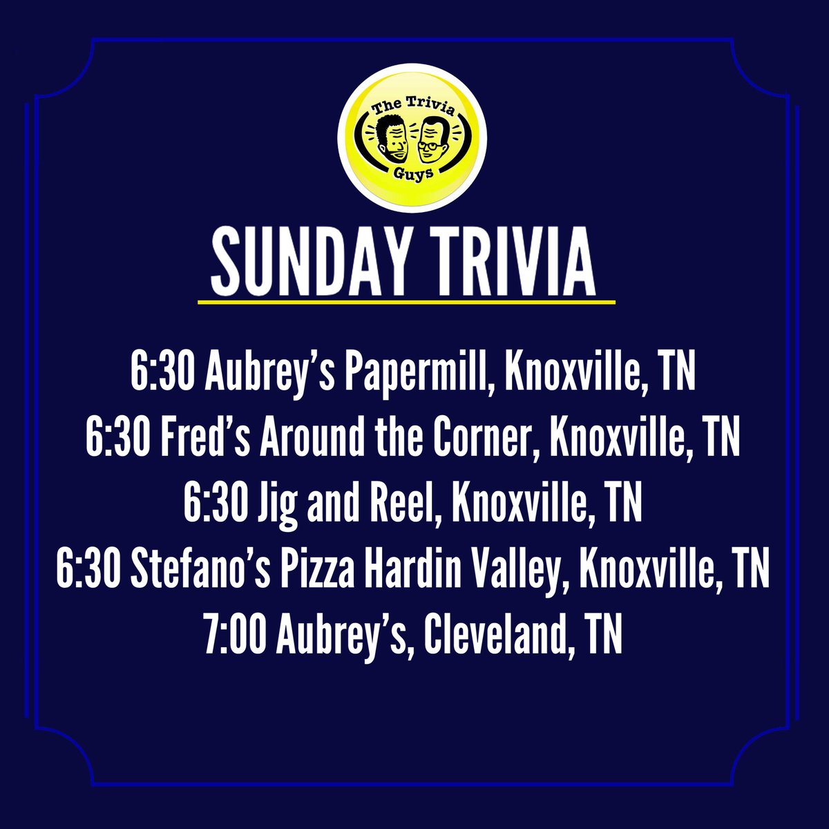 KnoxTriviaGuys's tweet image. #TriviaGuys #KnoxTrivia #GameNight #PubQuiz