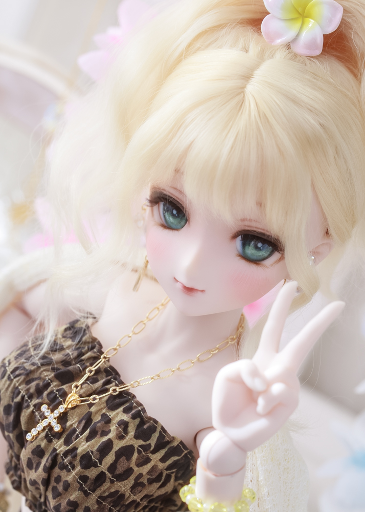 □Narcisse Noir□ DDH-09 セミホワイト カスタムヘッド + おまけ(アイ