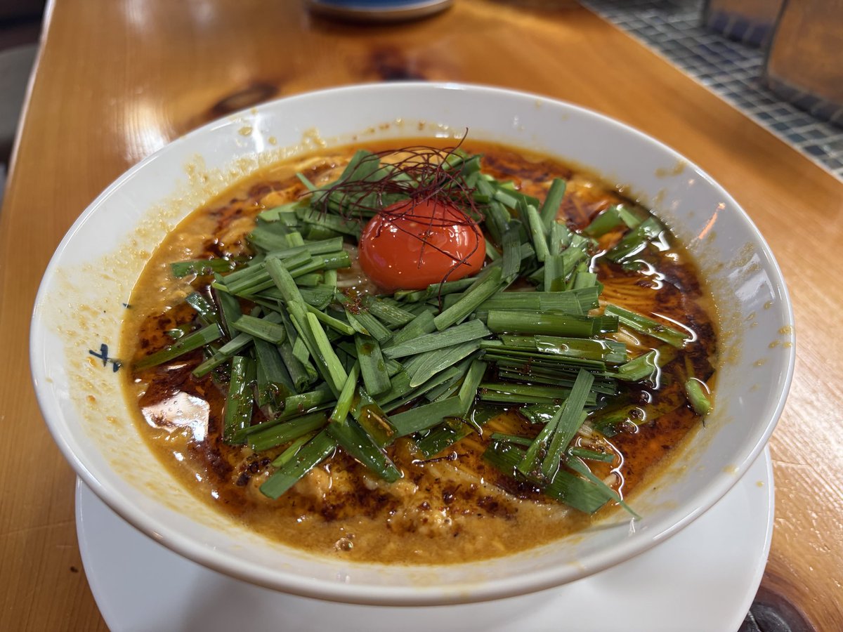 seiha2016's tweet photo. 青波から限定ラーメンのお知らせ

5月4日の限定ラーメンは

20 食限定

牛すじ辛味噌
　　ニラ玉ラーメンです。
お待ちしてます。

　　　〰︎青波〰︎

#青波
#ラーメン青波
#上新庄ランチ
#冷凍ラーメン好評販売中 https://t.co/WHbpZcuUQ1
