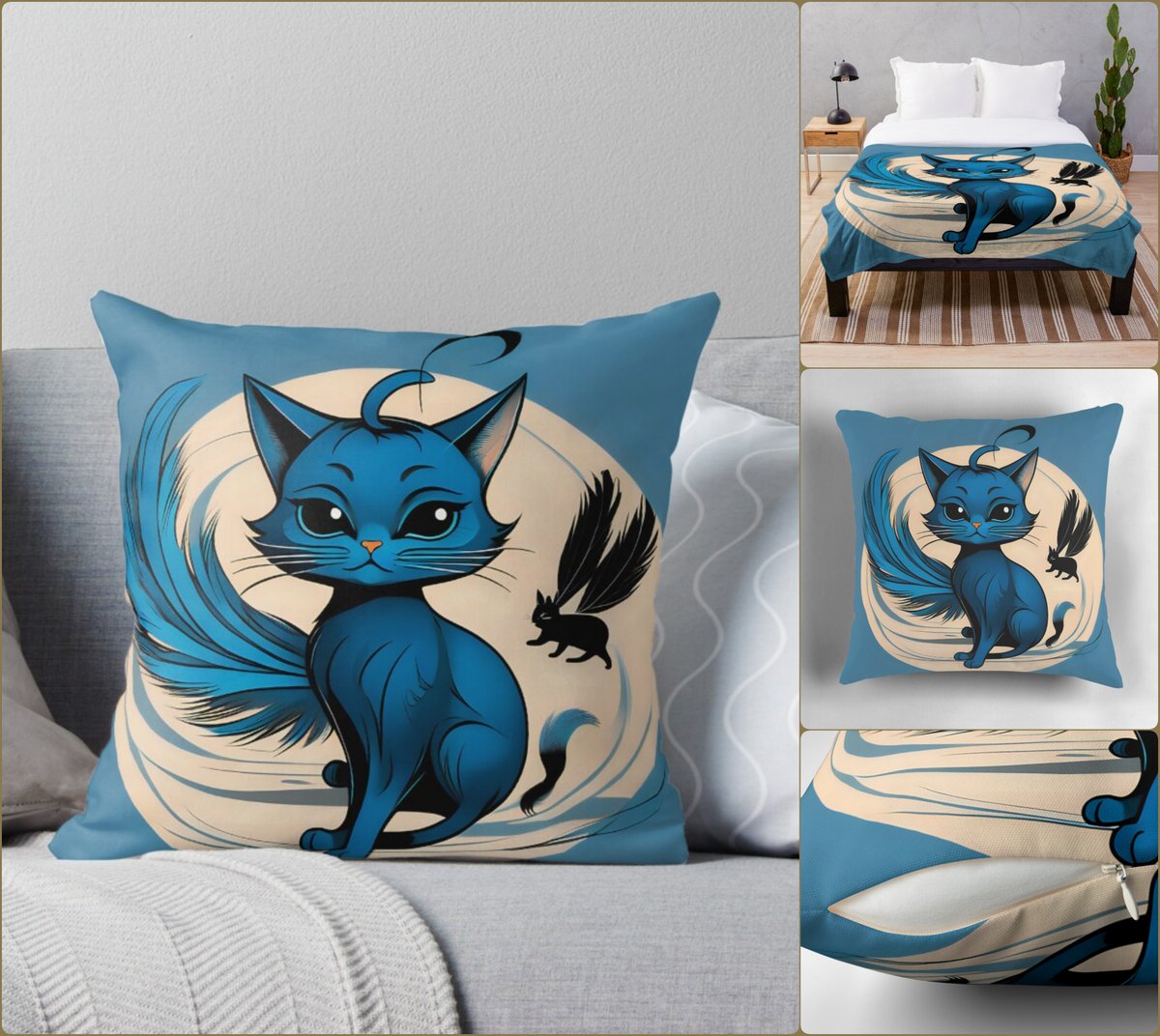 ArtFalaxy's tweet image. 〰️Sale 25% Off〰️
Longevity Lasting Pillow~by Art Falaxy~
~Charming Decor~
#accents #homedecor #art #artfalaxy #blankets #duvets #pillows #redbubble #FindYourThing #RBandME
-
🟢 redbubble.com/i/throw-pillow…
COLLECTION: redbubble.com/shop/ap/161876…