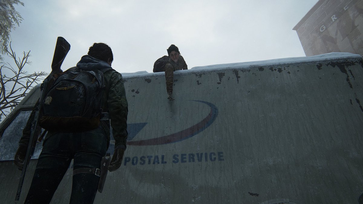 Brokowski25's tweet image. Who you lean on changes over time #thelastofus