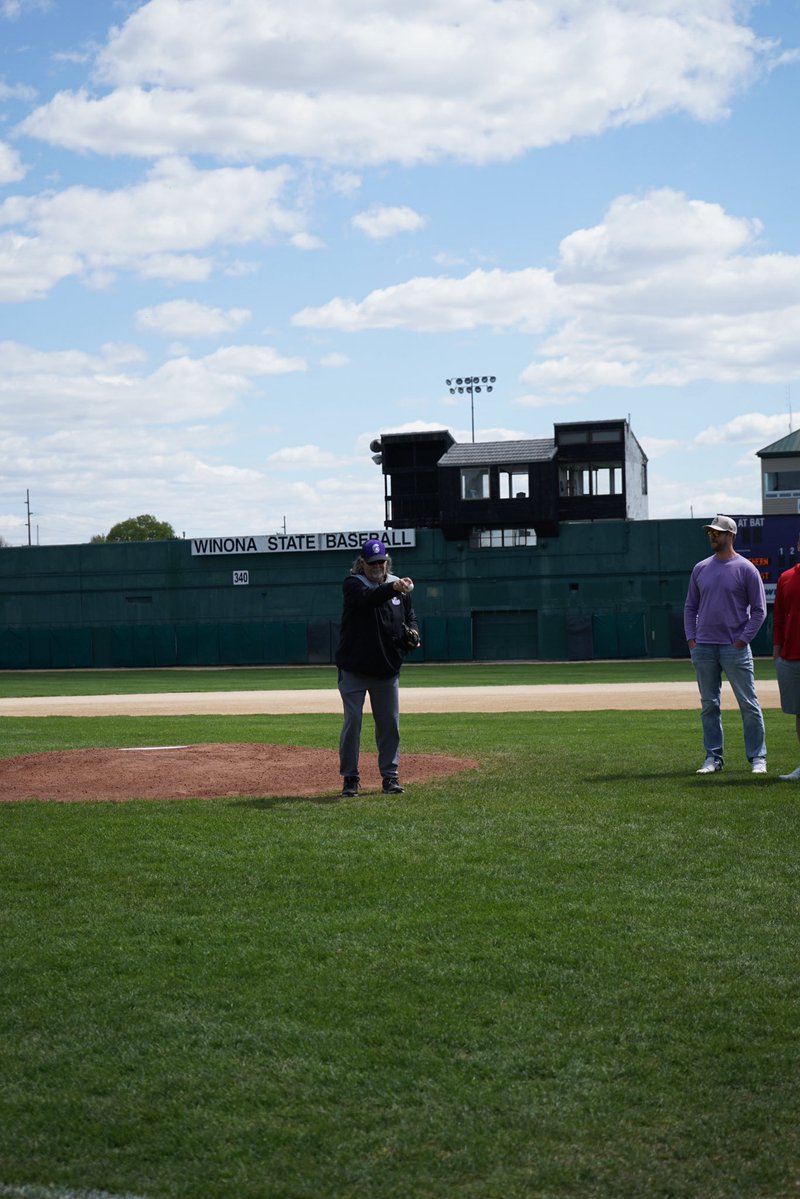 Winona State Baseball tweet media