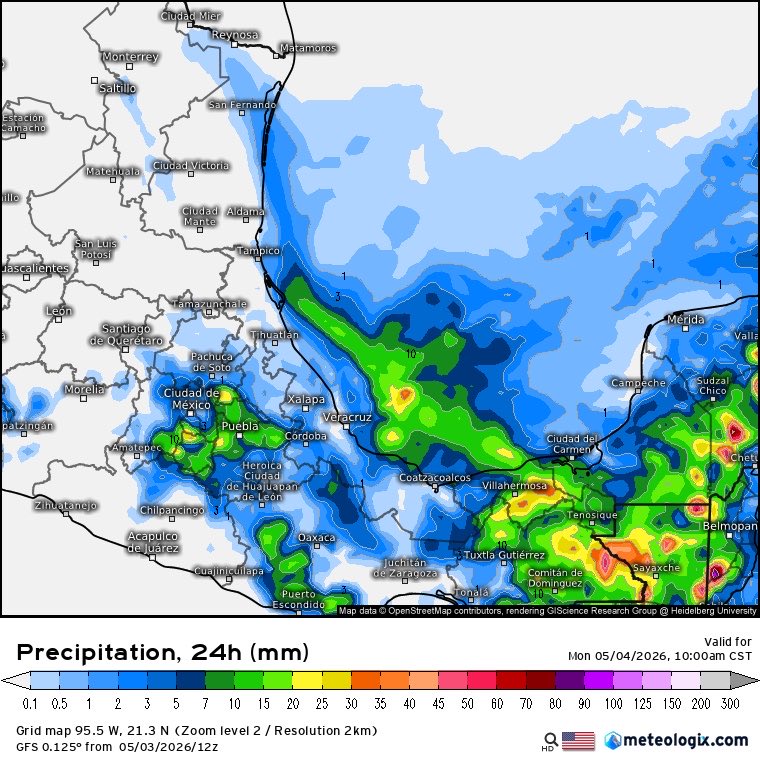 🍁🌧️Meteorología México🥶❄️ tweet media