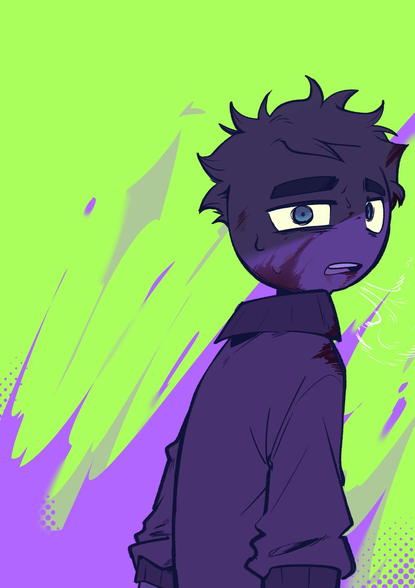 Shifteh01's tweet photo. I joined an art collab  hosted by @Z1N1TY
Volume Collab - Inspired by Manga covers
featuring my OC Riku!! https://t.co/fkqk0vOxrn