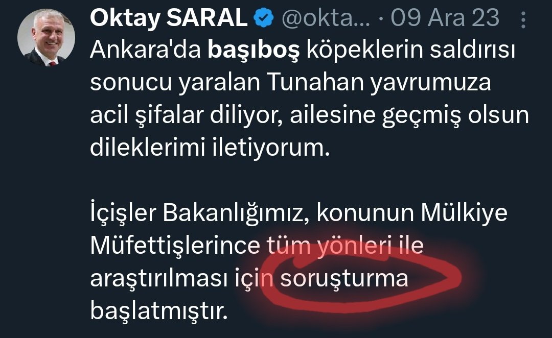 Bak mesela bu da CB danışmanı. 

2 sene önce konu ile ilgili ne yapmışlar biliyor musunuz Tunahan yendiğinde... 

Evet doğru bildiniz: SORUŞTURMA başlatmışlar.

O soruşturma ne işe yaradı peki? 

Hiçbir işe yaramadı. 

Yine yaramayacak. Gaz alıyorlar sadece.