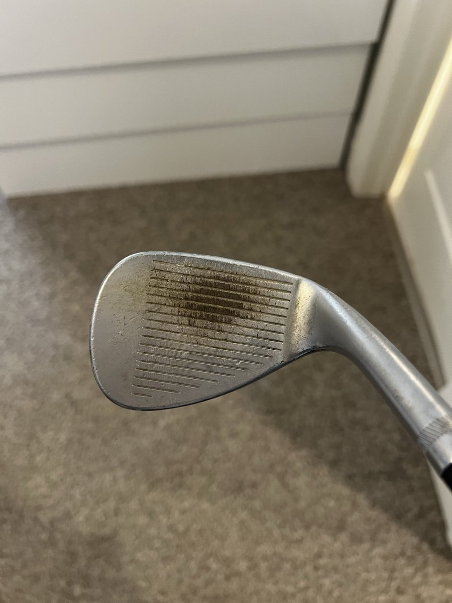 Cheery_Life's tweet photo. @thwacknicklaus @MizunoGolfNA My good ol Vokey 56. First wedge I ever bought. https://t.co/cdUiXJAgSA