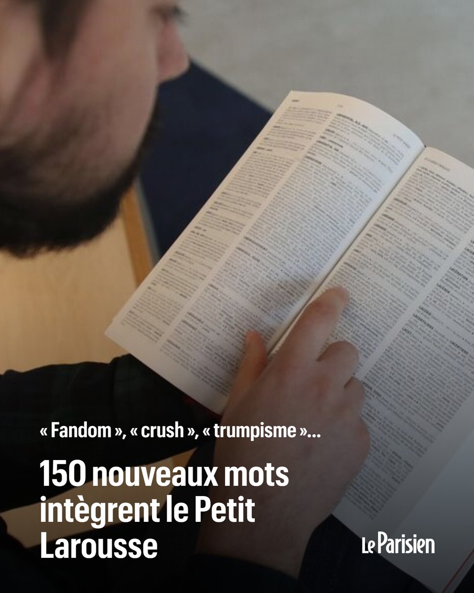 Des mots qui «illustrent les avancées en matière d’inclusion, dénoncent les maux contemporains, traduisent une ouverture au monde»

Découvrez les nouveautés du «Petit Larousse illustré 2027»
➡️ l.leparisien.fr/5XKQ