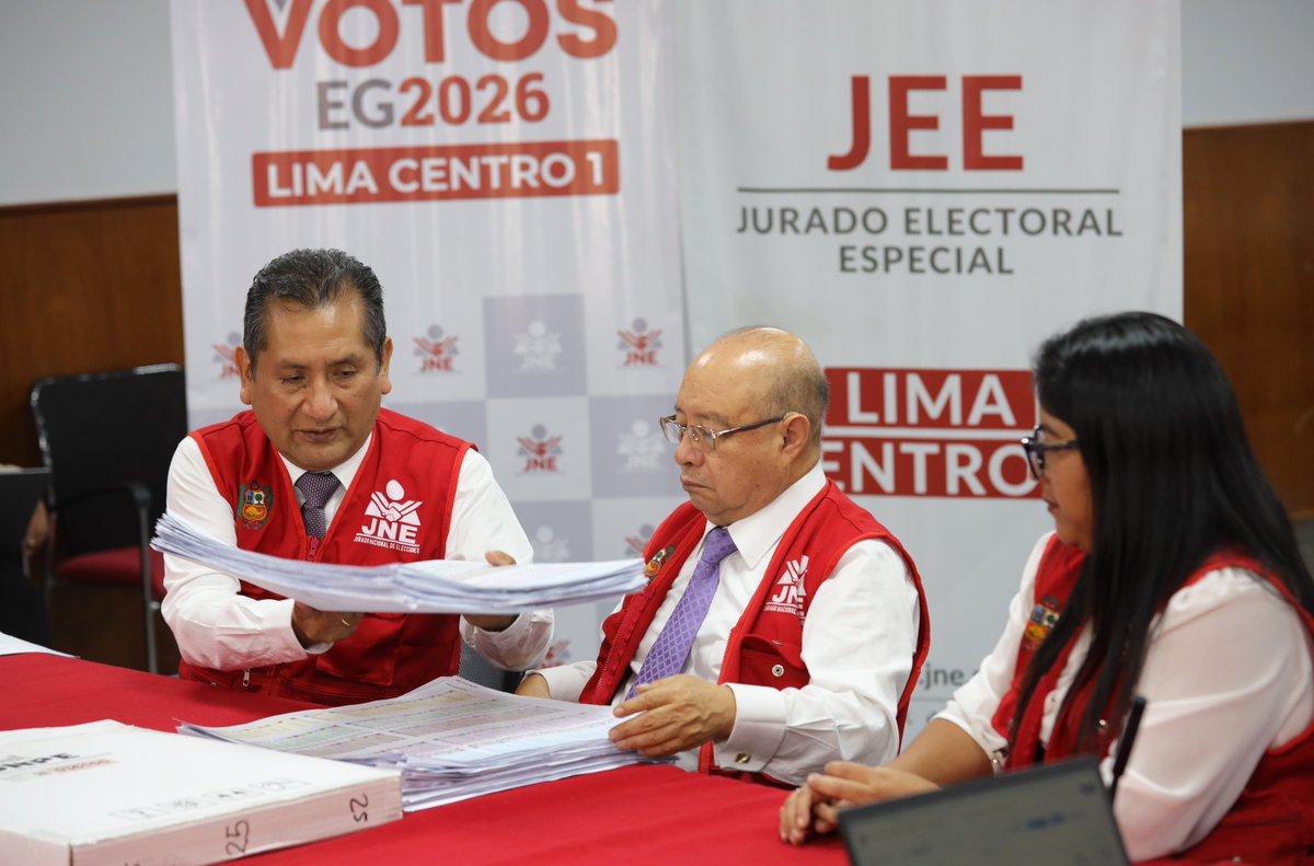JNE Perú tweet media