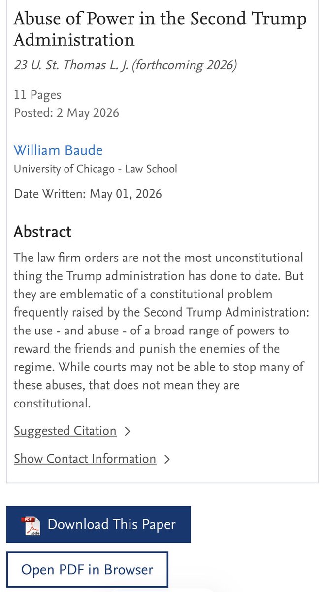 William Baude tweet media