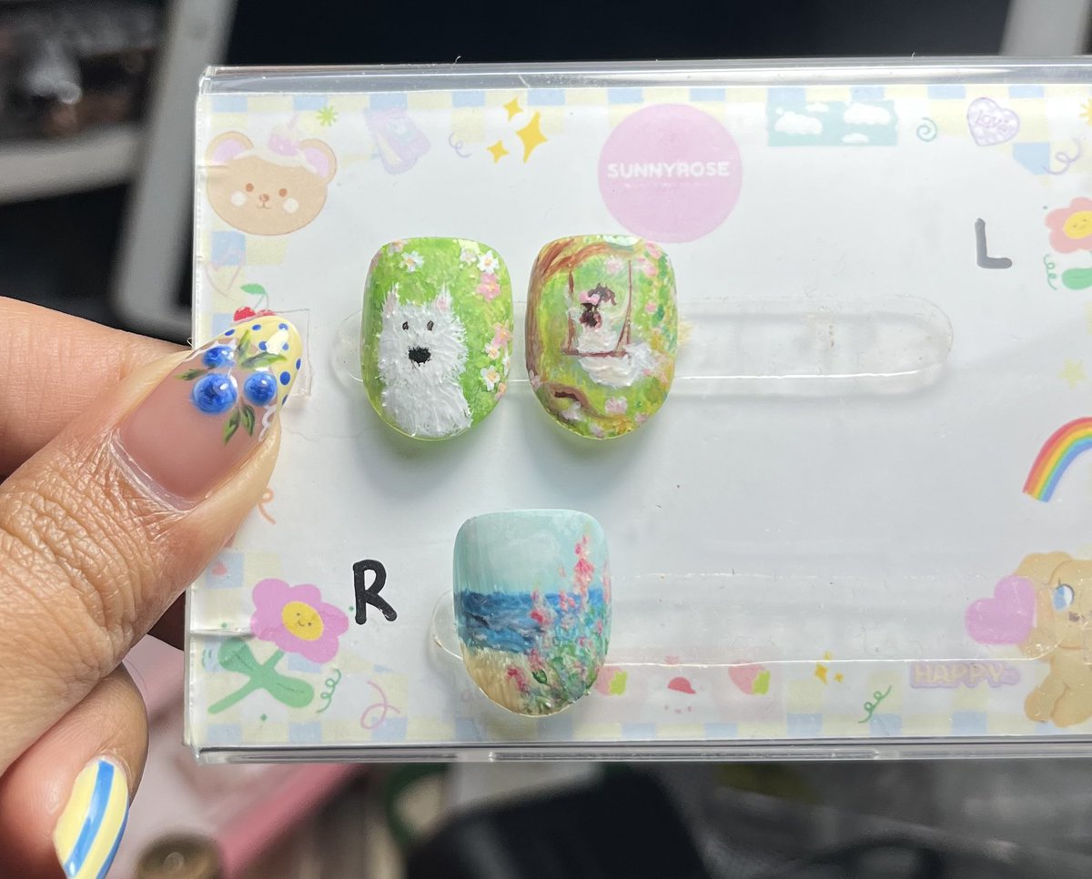 Sunnytopiaa's tweet image. #nailsdesign #nail #nailart #nails #เล็บเจล #เล็บเจลสวยๆ #เล็บเจลแท้ #เล็บเจลสำเร็จรูป #เล็บเจลพร้อมติด #เล็บเจลตามสั่ง #ทำเล็บเจล
#เล็บปลอมสำเร็จรูป #เล็บปลอม #ตลาดนัดเล็บปลอม #เล็บปลอมไปคอนฯ #เล็บปลอมพร้อมติด #ตุ๊กตาติดเล็บ