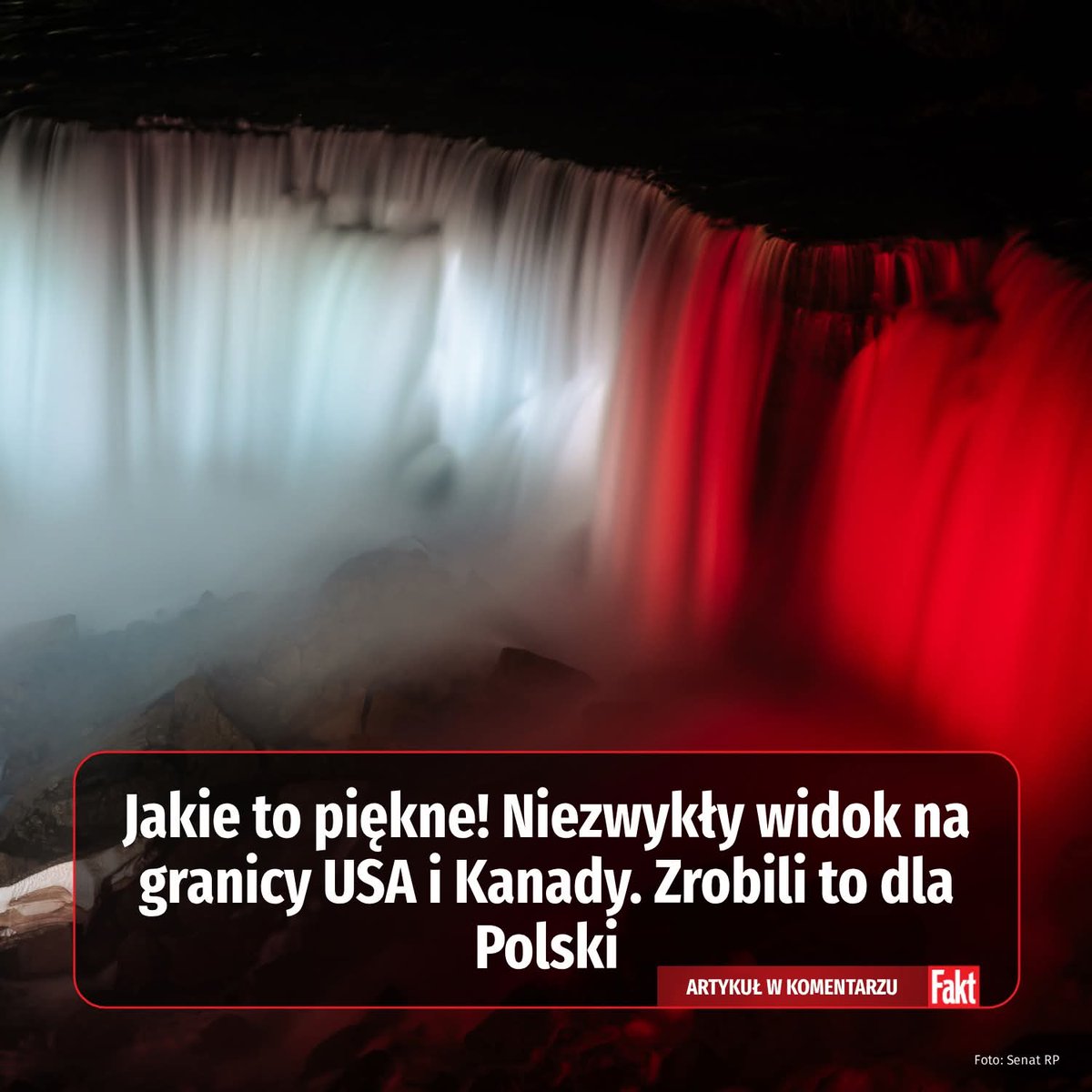 as_arek's tweet image. Tysiące kilometrów od Polski… a jednak biało-czerwono 🇵🇱❤️
Niagara rozświetlona dla Polaków. Ten gest mówi więcej niż słowa 🌊

#niagara #polonia #kanada #usa #news #3maja