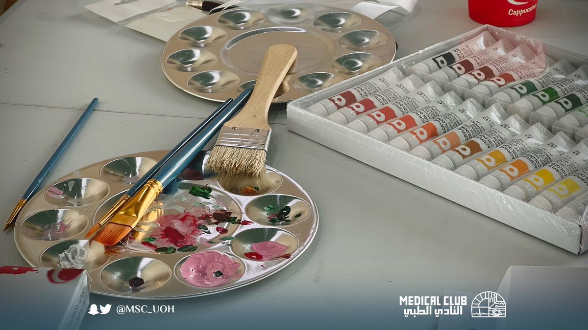 MSC_UOH's tweet photo. 📸| اليوم الاول من فعالية
 #مرسم_٢٠٢٦ 🎨🖌️ https://t.co/Km0hkf8Imb