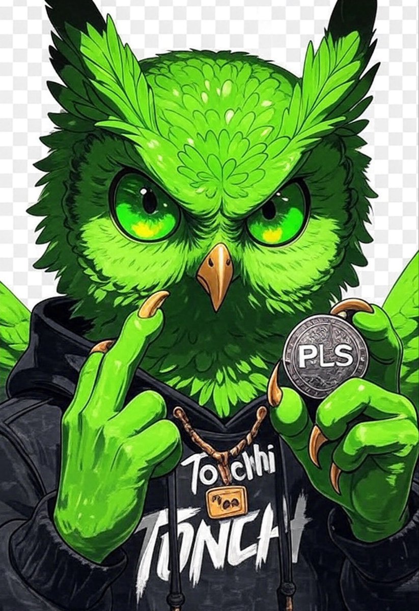 IkkuthePulser's tweet photo. https://t.co/lJZiQ8Maii

NOWWW !!! 

The greenest owl at pulsechain https://t.co/y09MOkuJc6