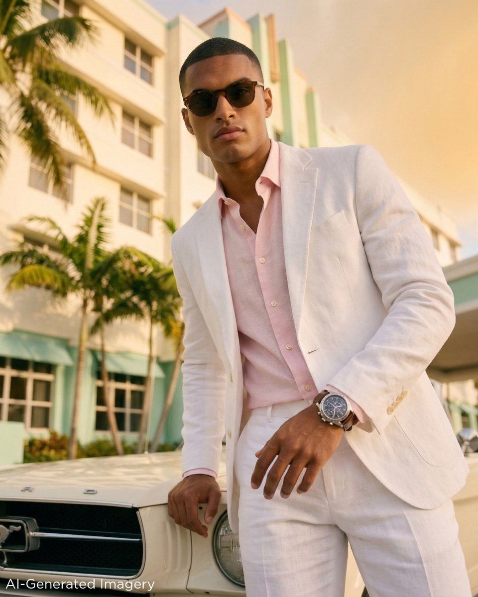 Cubavera's tweet photo. Suited up for race day…and the after party! ✨ https://t.co/4FLxzmaO60