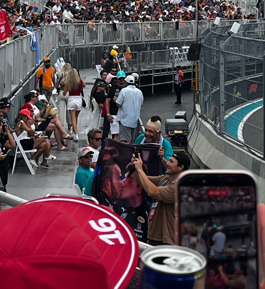 irina @ miami gp!! tweet media