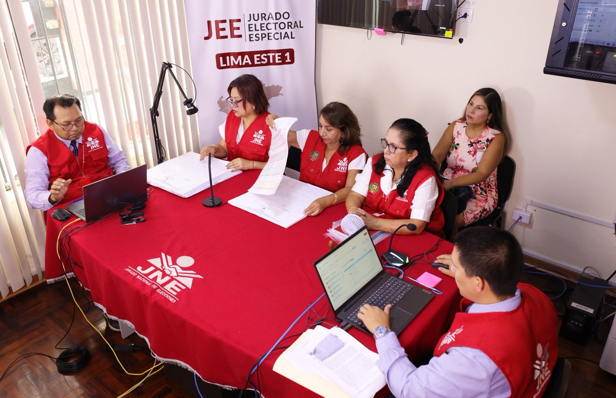 JNE Perú tweet media
