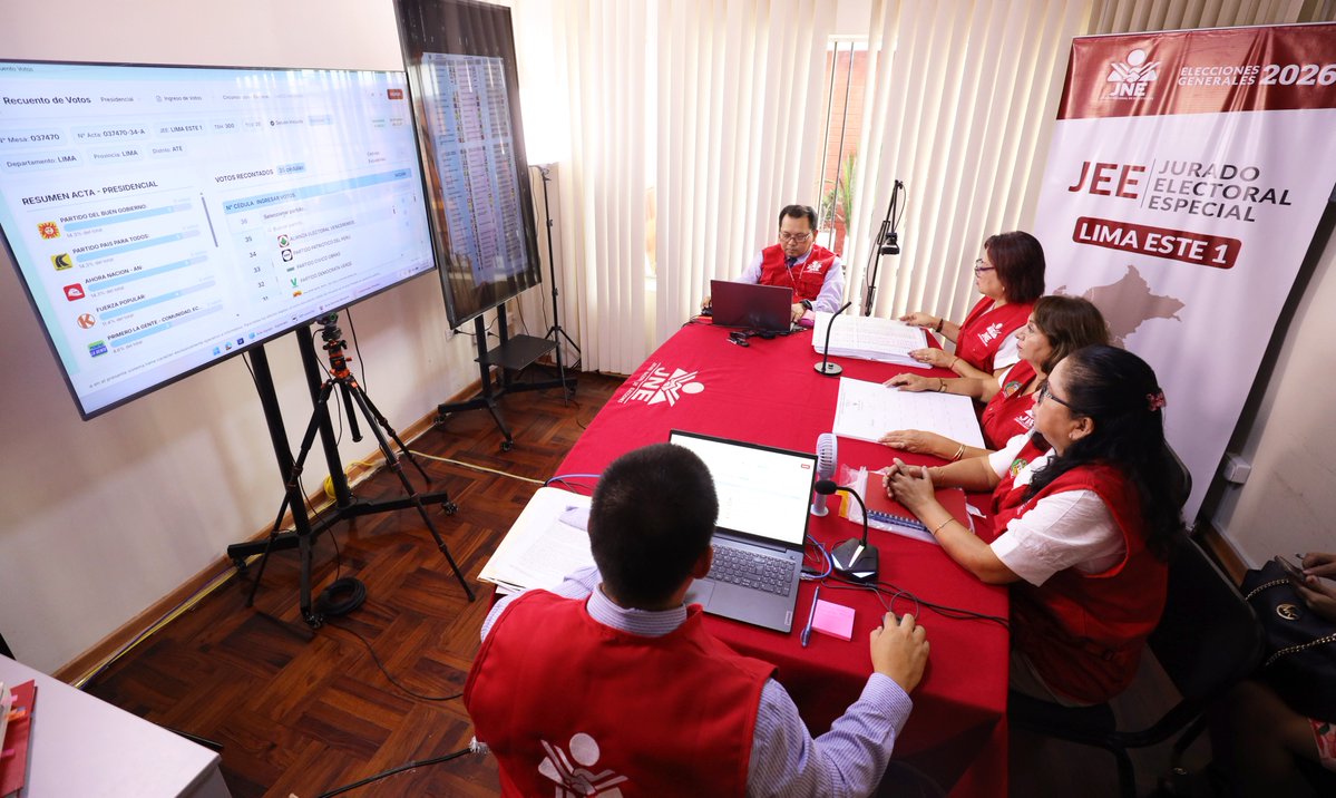 JNE Perú tweet media