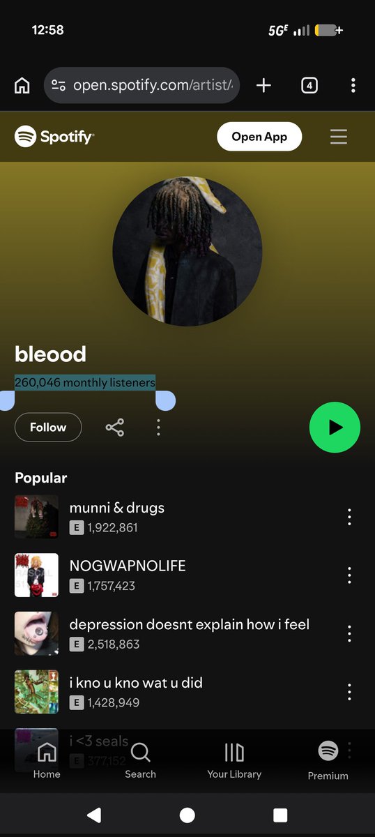 DE (King Of Niche Music.) tweet media