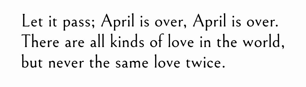― F. Scott Fitzgerald, The Sensible Thing