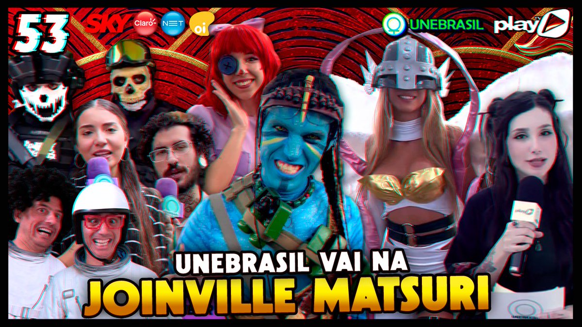 unebrasil's tweet photo. Unebrasil TV: Irmãos Piologo na Lua? / Evento de Cultura Japonesa c/ Cenas extras - https://t.co/uUY1kqRWSK https://t.co/6kZIzD6XvL