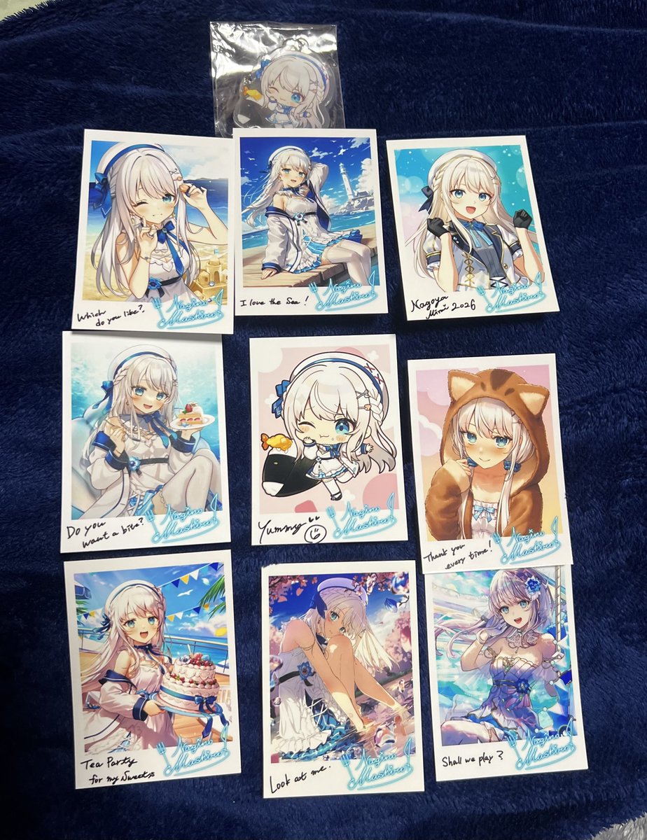 今回なごやみらいには行かなかったんだけどお土産でアクキーとチェキを