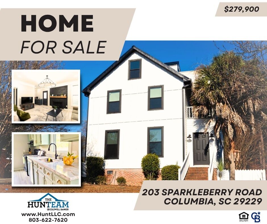 HuntLLC's tweet image. 🏠 For Sale!! 
203 Sparkleberry Lane Columbia, SC

✨ Charming Charleston Style 
✨ Spacious Porches
✨ Large Backyard 
✨ Fireplace and Wet Bar
✨ 3 Bedrooms, 2 1/2 Bathrooms, Over 1600 Sq Ft

For complete details and to schedule a tour of this home;
huntllc.com/listings/view/…

#Hu