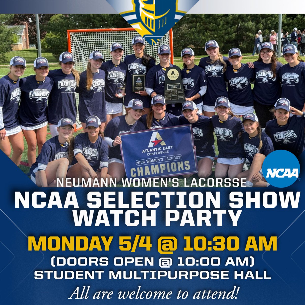 Neumann Athletics tweet media