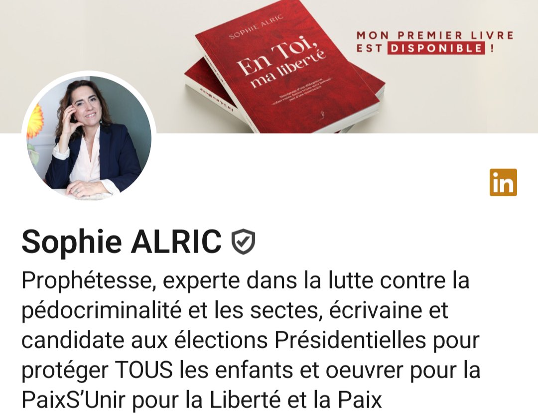 Claire_Gabriel_'s tweet photo. La sphère Internet est complètement tombée sur la tête via l'émotionnel quand je vois Sophie Alric tapissée partout sur ma page d'accueil, qui se présente comme "prophétesse", "mère spirituelle", "candidate aux prochaines élections présidentielles", et accessoirement grande amie de la mythomane Dalila Sadok qui fantasme aussi quant à des viols sur ses enfants et qui vient d'être condamnée pour cela. 

Myriam, tu t'interroges et c'est ce que j'apprécie chez toi, tu poses les questions et tu n'affirmes pas quand tu ne sais pas.
@LeMediaEn442, @VeriteDiffusee, @mk_polis, @NBouvierOff, @GPTVoff, vous êtes au courant que la fille avocate de cette femme, Maître Degremont, a déposé plainte contre elle ? Cet élément que je mets ici n'est qu'un parmi tant d'autres que j'ai la concernant depuis des mois. 

Des mois également que de vraies victimes avec la tête sur les épaules me demandent de faire quelque chose tellement elles en ont marre et que cela risque de les décrédibiliser pour récupérer leurs enfants, mineurs je tiens à le préciser.
(Certaines qui sont pourtant à bout, font des rapports rigoureux avec des preuves factuelles qui sont reconnus par l'ONU.) D'ailleurs, n'est-ce pas aussi le but de tous ces fous qui sortent soudainement du bois ? 

Êtes-vous également au courant de passages que j'appelle clairement pro-pédos dans ses écrits ? Sans parler qu'elle le dit elle-même que son père lui a coupé les vivres (ce n'est pas une enfant, donc son père n'est aucunement dans l'obligation de l'aider financièrement), donc il devient pédocriminel et Madame monte une cagnotte. Ça me rappelle quelque chose... 😏 Encore cette certaine D. qui disait avoir besoin d'argent pour payer des frais d'avocats pour récupérer ses enfants d'un réseau imaginaire. 

Si vous voulez une vraie maman victime de Toulouse avec des preuves, un véritable dossier et pas des pleurs en boucle sur le Net sans aucune preuve qui quémande de l'argent, merci de donner de la force à Pegah Hosseini @unemensch.
J'avais fait plusieurs publications à son sujet : https://t.co/ZTG9LAVySr

https://t.co/spkN3d5kRf

@mk_polis je sais que de votre côté, c'est déjà fait depuis longtemps, mais elle a encore besoin de visibilité pour récupérer son fils qui vit un calvaire avec le père chirurgien et dont elle perd peu à peu la garde. 

Je ne dispose que de peu de temps libre en ce moment, mais cette semaine, je sortirai le dossier Sophie Alric et son acolyte anciennement escorte, Saphyira... amie de Dalila Sadok également. 

Merci à @QuentinCad31672 pour son bon sens et qui a fait également de bonnes publications à ce sujet, j'ai découvert votre compte via @myriampalomba.